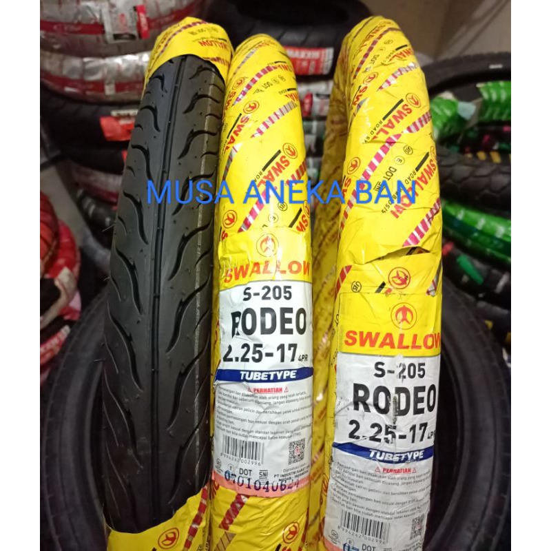 BAN MOTOR SWALLOW UK 200, 225, 250 RING 17. COCOK UNTUK SUPRA VEGA SMASH REVO DLL. DIJAMIN ORIGINAL 