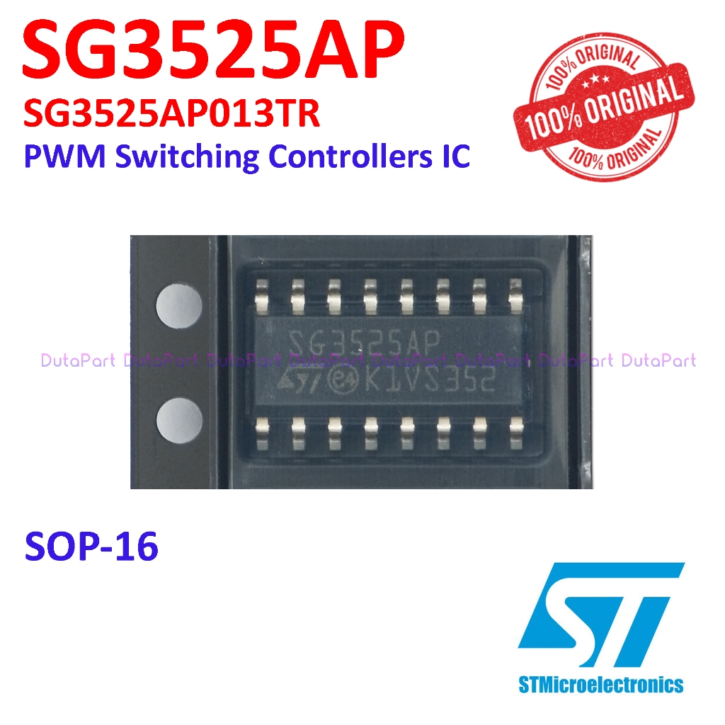 SG3525AP SG3525 SG3525AP013TR ORIGINAL STMicroelectronics ST SG 3525 PWM IC SOP-16