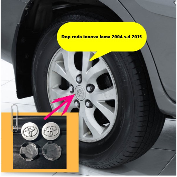 DOP VELG TUTUP AS RODA INNOVA 2005-2015