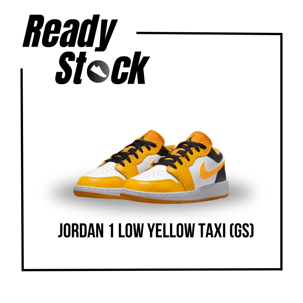 Nike Air Jordan 1 Low Yellow Taxi GS