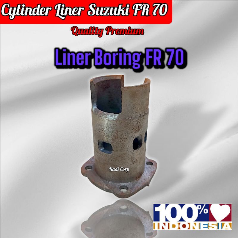 Cylinder Liner Boring Suzuki FR 70 2T lubang