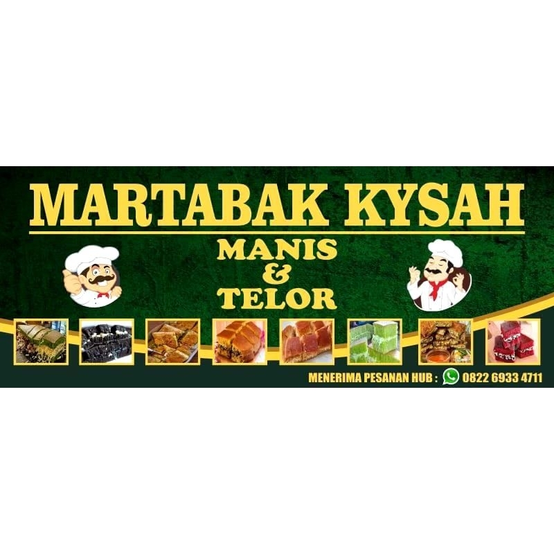 Cetak Spanduk Martabak manis berbagai ukuran bebas desain