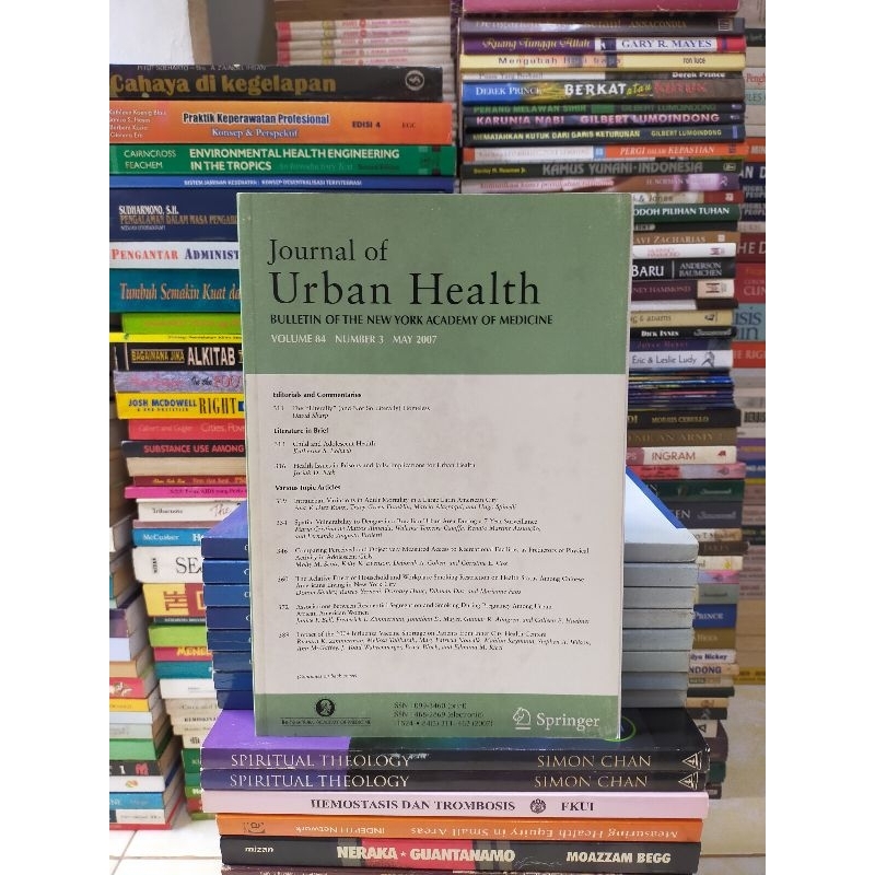 Buku Original : Journal of URBAN HEALTH Bulletin of the New York Academy of Medicine - May 2007