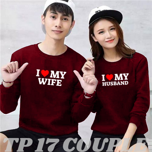 COD-BAJU COUPLE PASANGAN LENGAN PANJANG-YOLAN-KAOS COUPLE PASANGAN MOTIF SABLON-COUPLE PANJANG TREND