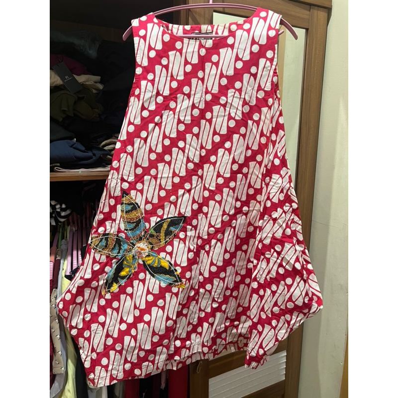mini dress batik