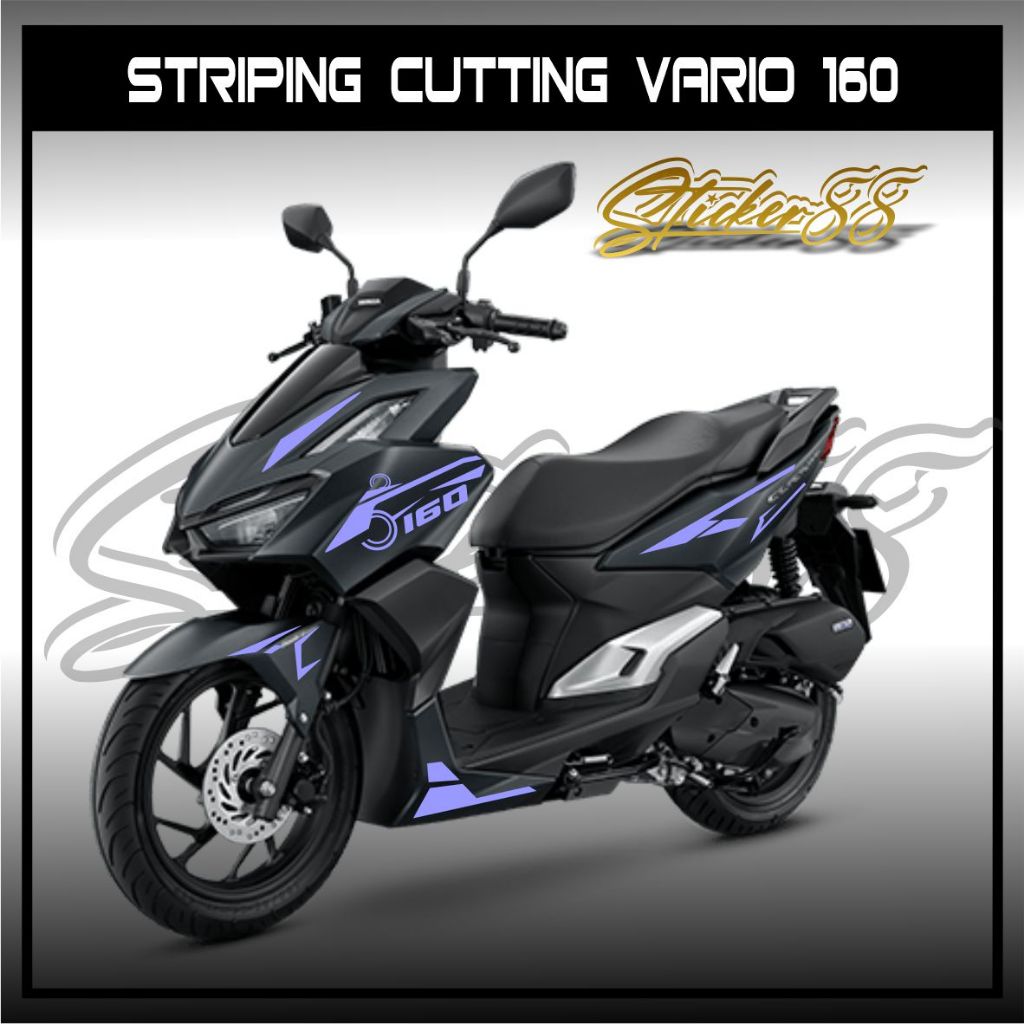 CUTTING VARIO 160 STRIPING VARIO 160 Sticker ALL NEW VARIO 160 Striping Honda VARIO 160 Cutting Stic