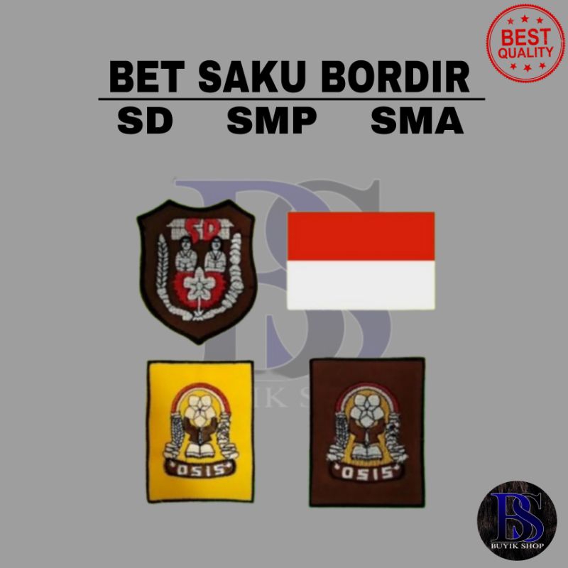 BET SAKU SEKOLAH SD SMP SMA BORDIR BET SEKOLAH BORDIR
