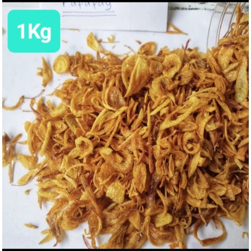 

Bawang goreng murni 1kg / tanpa tepung