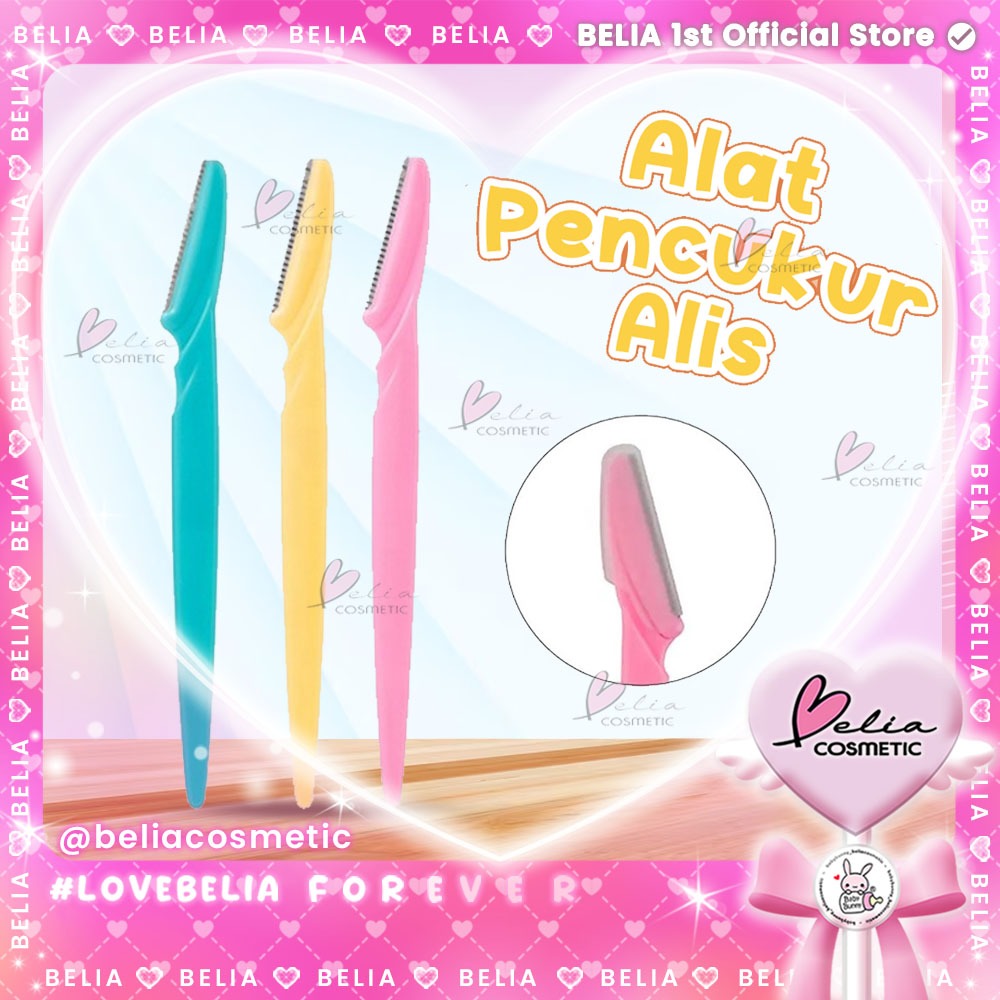 ❤ BELIA ❤ Alat Pencukur Alis | Eyebrow Razor | Pisau Cukur | Trimp Eye Brow ECER  | Aksesoris BACC