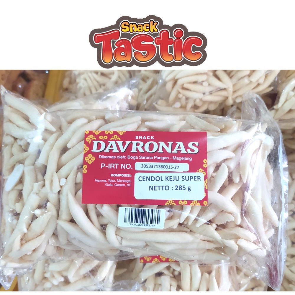 

CENDOL KEJU SUPER 285GR DAVRONAS / camilan dan oleh-oleh khas Magelang, Jogja, Purworejo