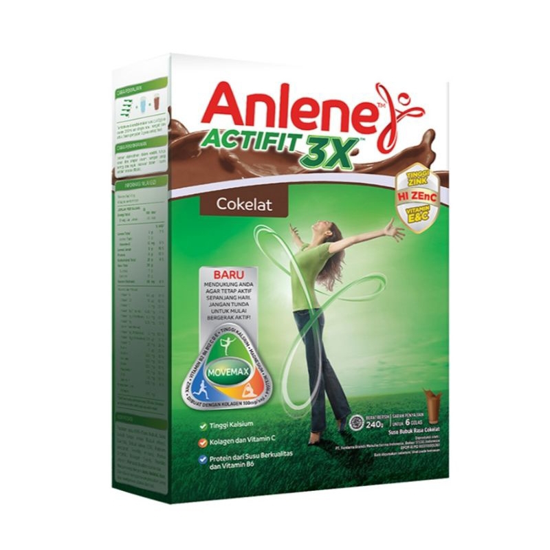 

Anlene Actifit Susu Bubuk Cokelat 580 g