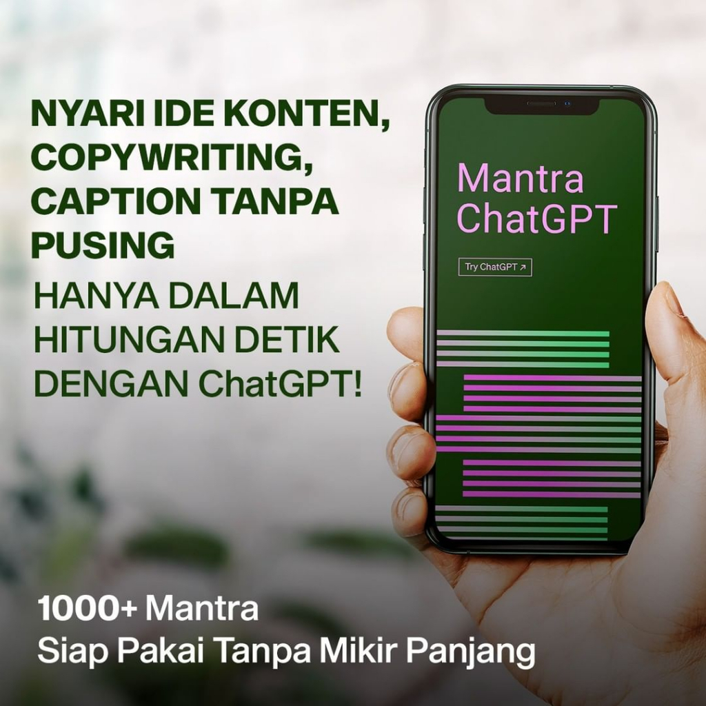 Mantra AI Chat GPT – Solusi Cerdas untuk Konten Berkualitas
