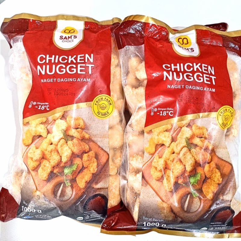 

Chicken nugget sams choice 1kg