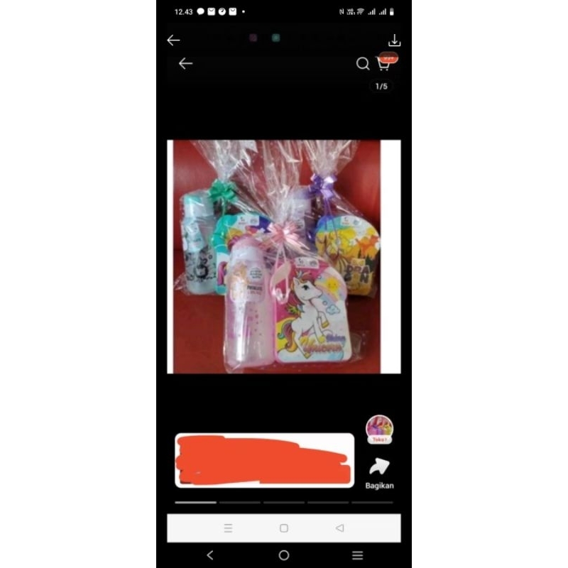 

Paket souvenir tempat makan Roti BIGGY+botol takuma paket ulang tahun anak