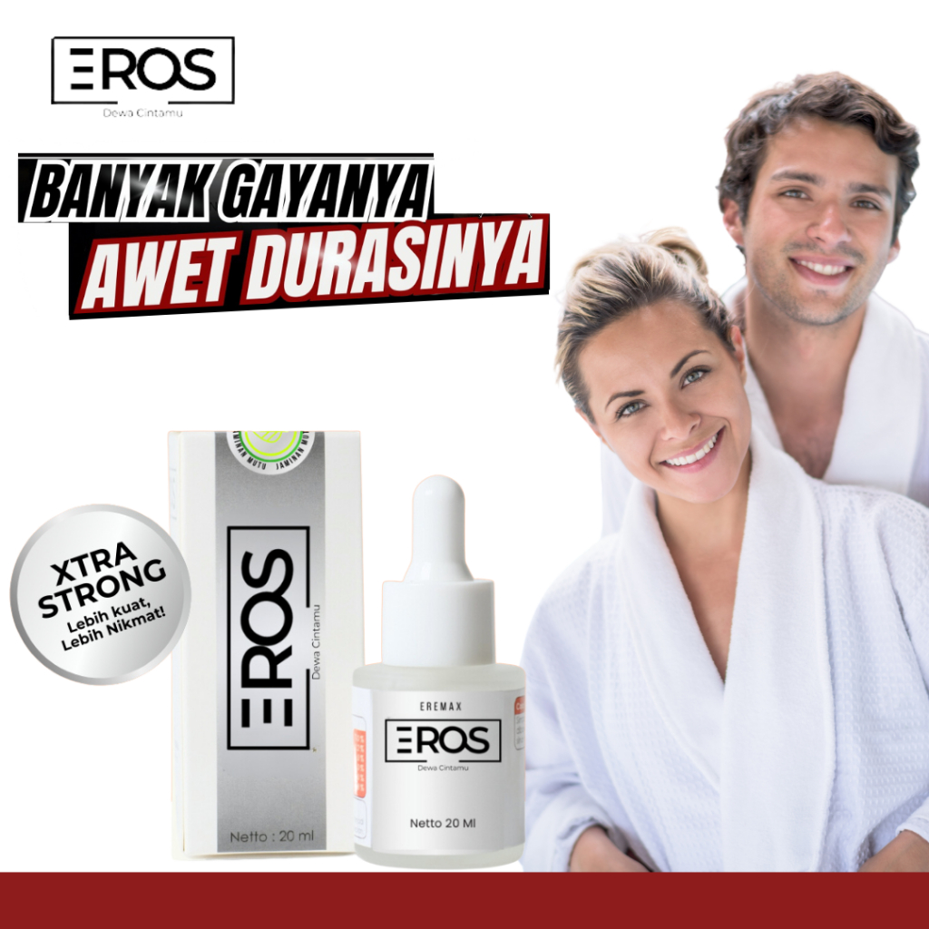 EROS Tetes Pria Perkasa Original Eros Dewa Cintamu Eremax 100% BPOM