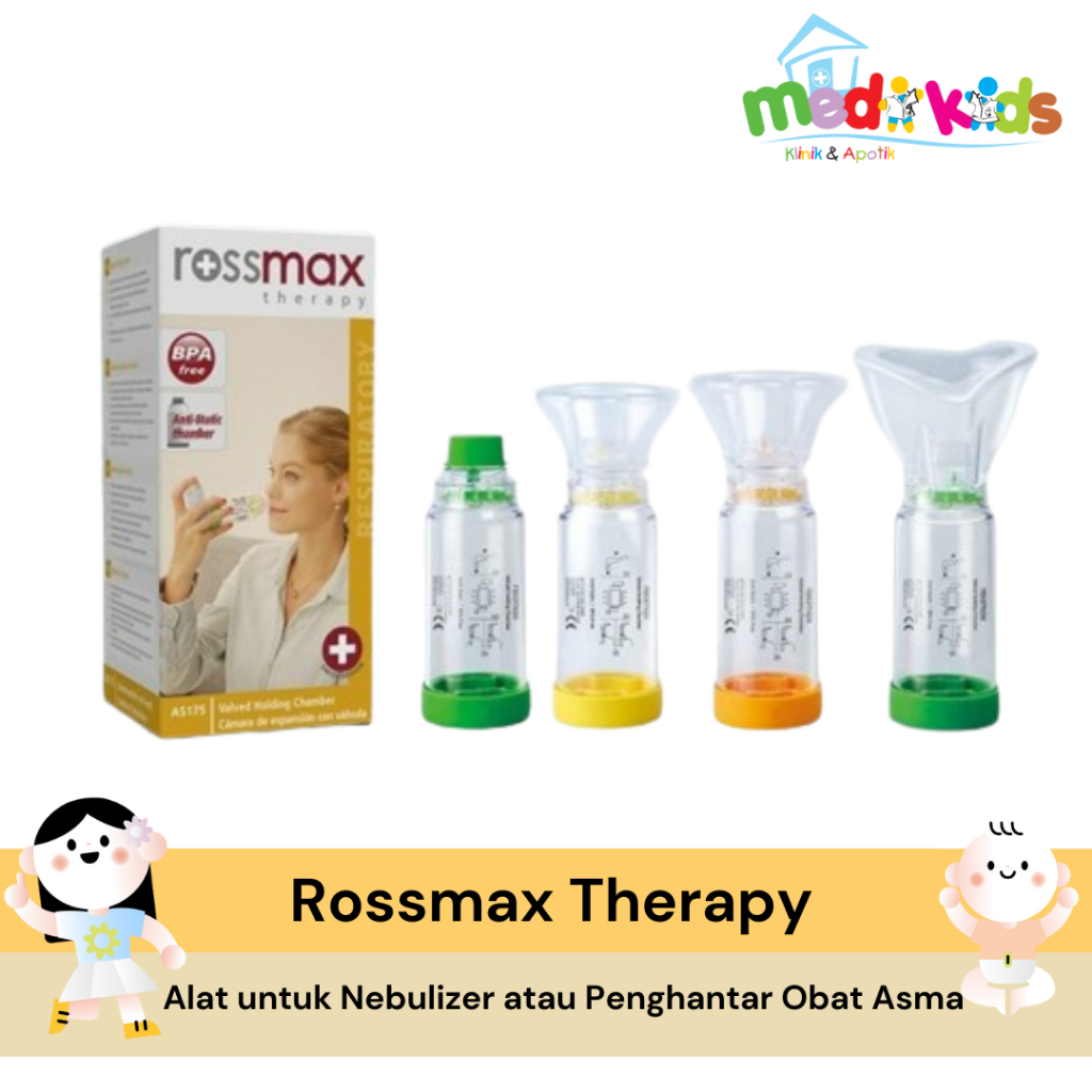 Rossmax Aerochamber - Alat Nebulizer