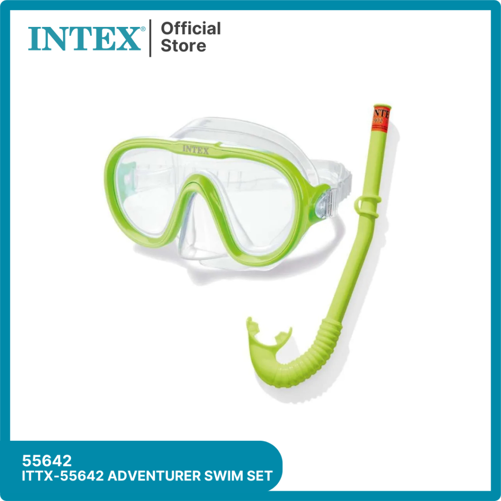 INTEX Alat Snorkling Adventurer Swim Set 55642