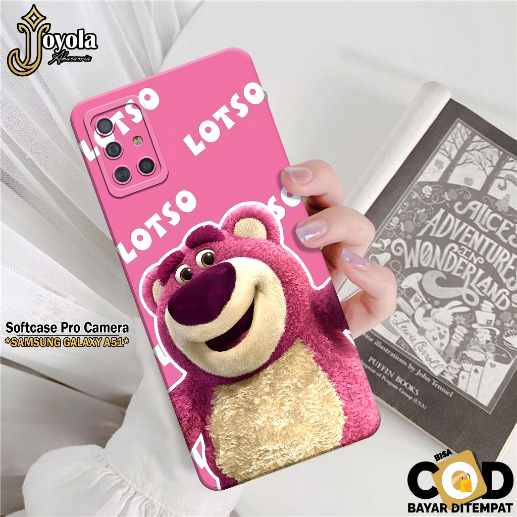 Softcase Samsung Galaxy A51 Terbaru Silikon Pro Camera Fashion Case Kartun Kesing Samsung Galaxy A51