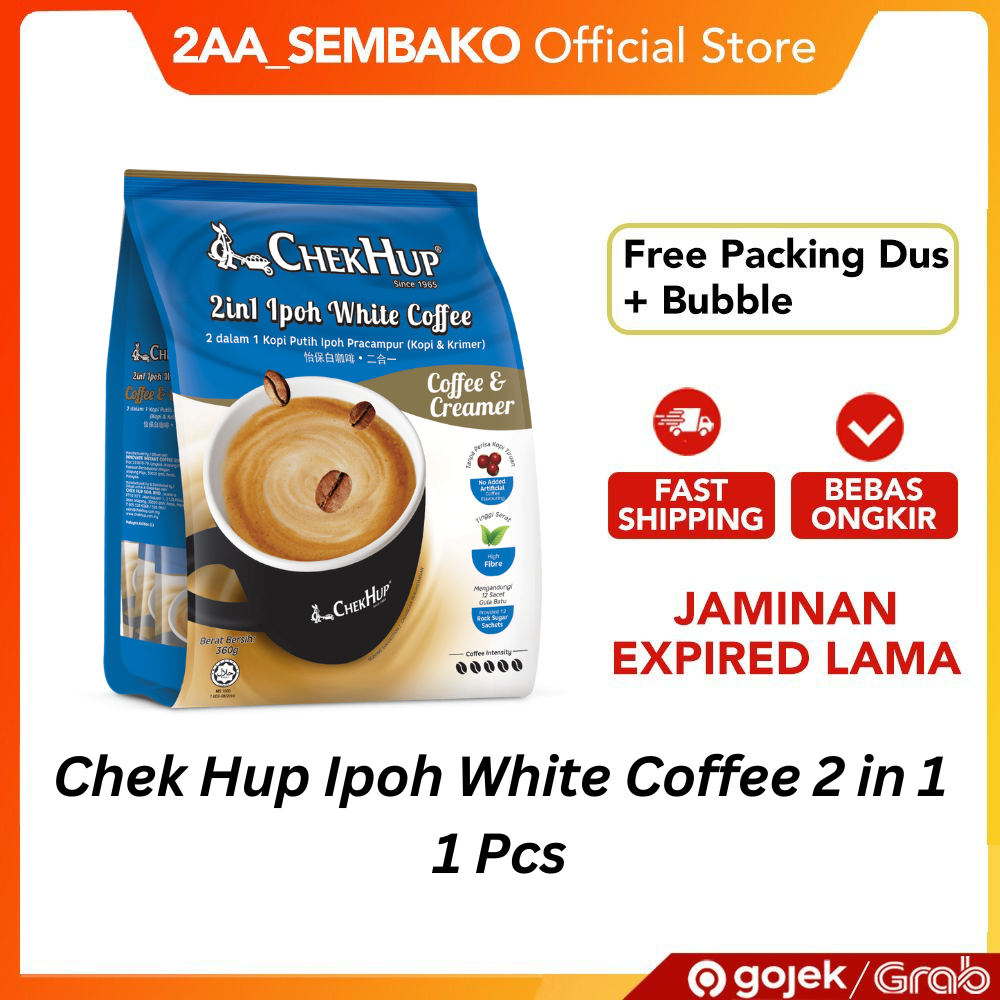

Chek Hup Ipoh White Coffee 2 in 1 - 1 Pcs