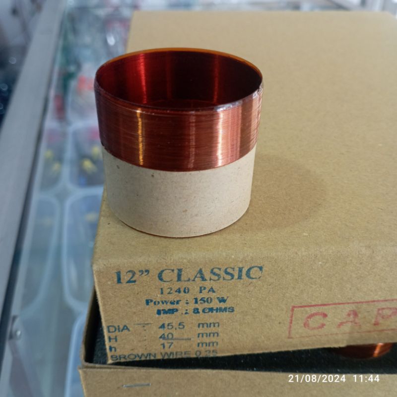 Spull Speaker 1240 pa 45.5 mm acr classic voice coil speaker 12 inch coil speaker 12 inch