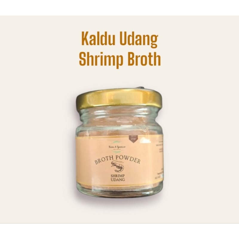 

Kaldu Udang Murni Mpasi/ Pure Shrimp Broth Farm & Spices Mpasi