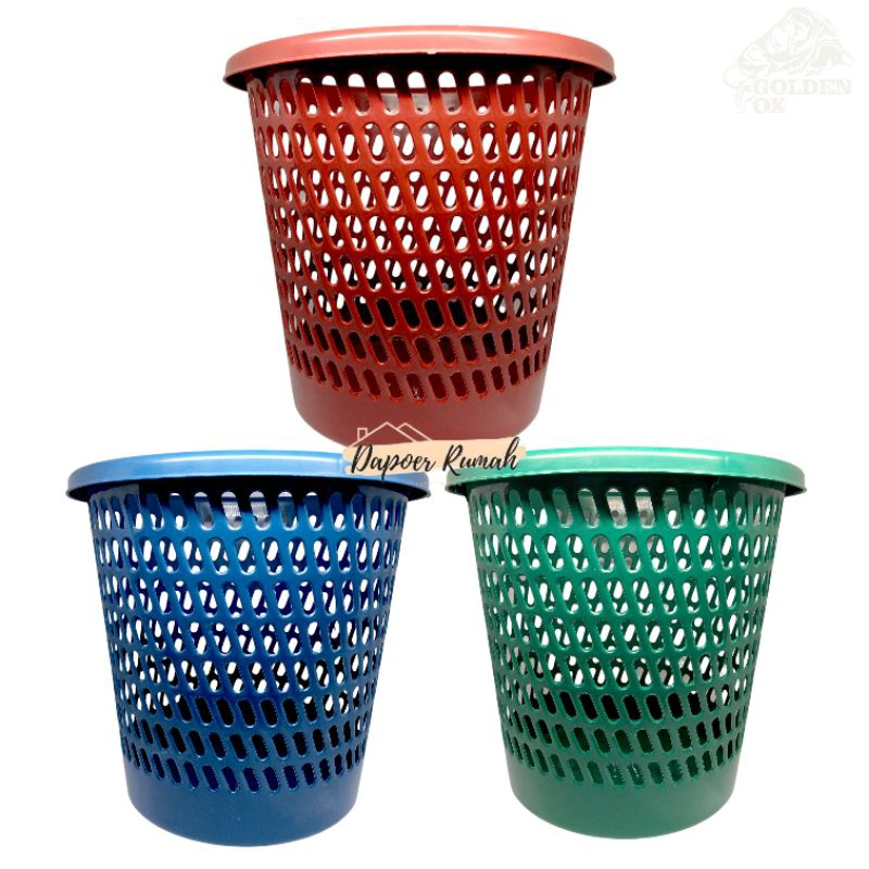 Keranjang Sampah Jumbo Tebal/Tong Sampah Plastik Besar