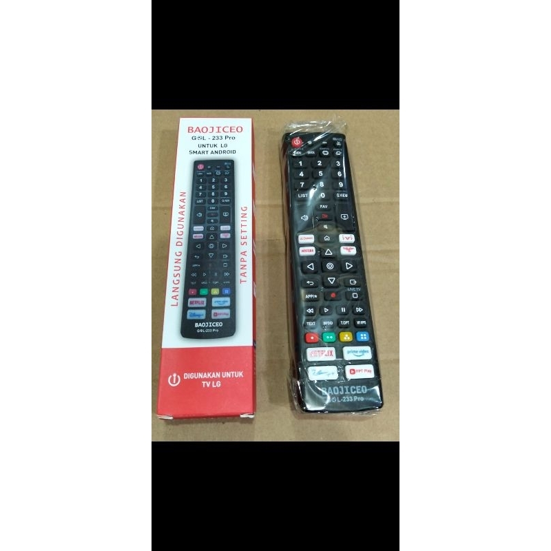 Remote TV Smart Android LG