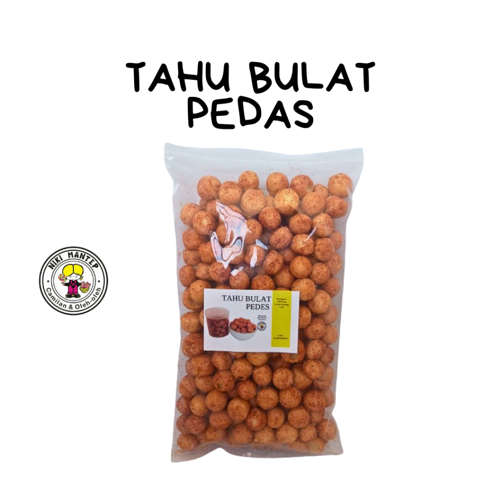 

Tahu Bulat Pedas - Niki Snack Salatiga