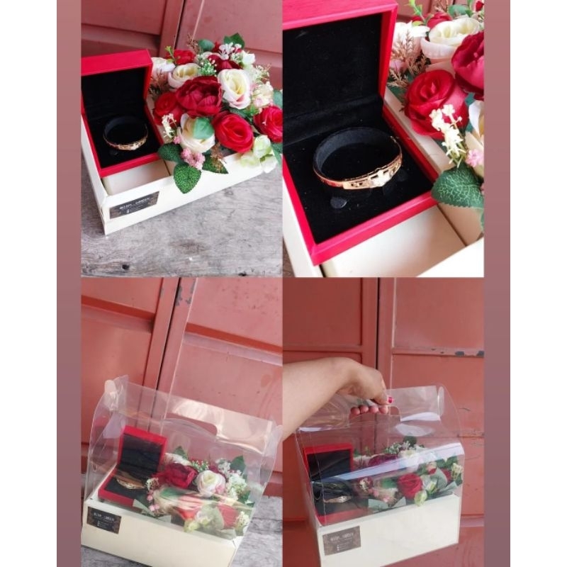 

flower box/box kado/box bunga/kado unik/box perhiasan