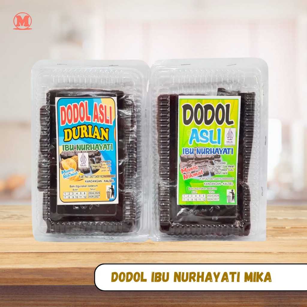 

Dodol Nurhayati Kemasan Mika Khas Kandangan Kalsel