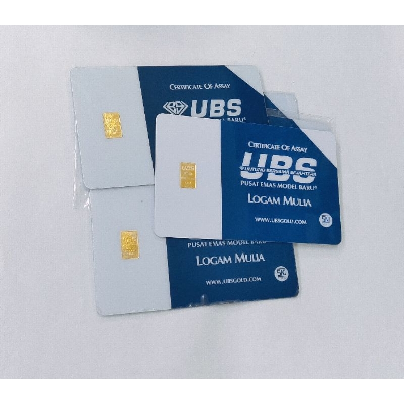 Logam Mulia LM 0.5 Gr (Gram) UBS GOLD BAR
