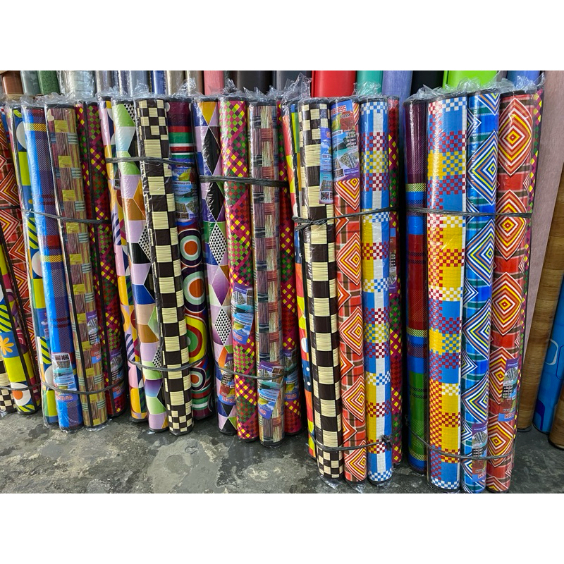 Tikar Spon Santai, Tikar Spon Lantai Motif Ukuran 120CMx200CM