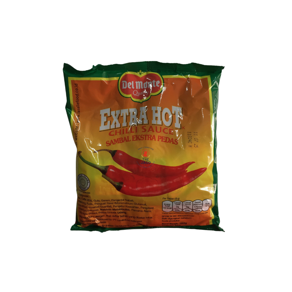 

Delmonte Saos Sambal Extra Hot Sachet Stick 1 Pak 24 Stik Del Monte