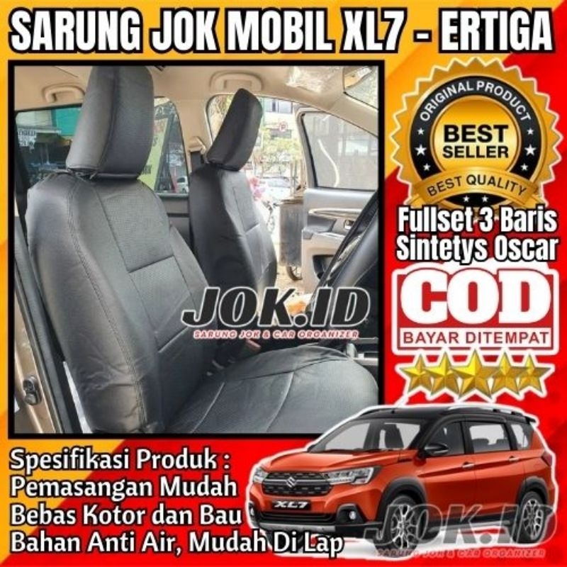 Fullset Cover Jok/ Sarung Jok Mobil XL7 - NEW ERTIGA 2019 -2024