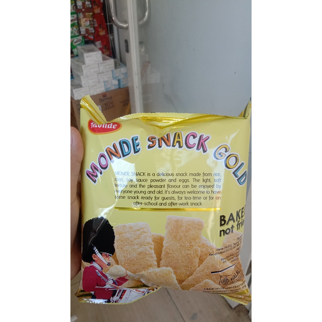 

Monde Snack Gold 27gr