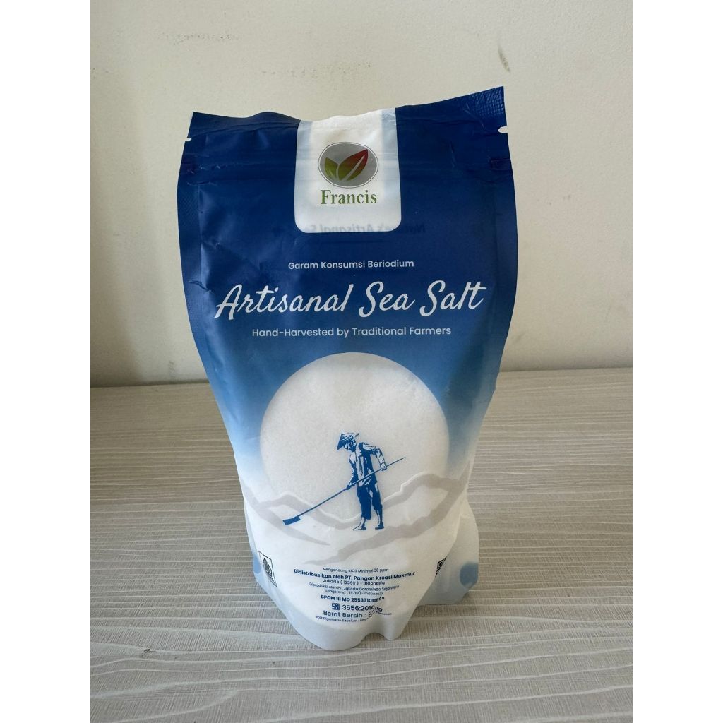 

Artisanal Sea Salt Francis Organic 250 G