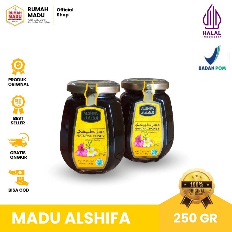 

Madu Alshifa Madu Murni Madu Asli Natural Honey Best seller 100% 250gr | madu alami | Madu bermanfaat | Madu berkhasiat | Rekomendasi Madu | Madu terpercaya | Madu manis | Madu herbal | Madu kesehatan | Madu alam | madu halal | Madu natural | Madu kuning