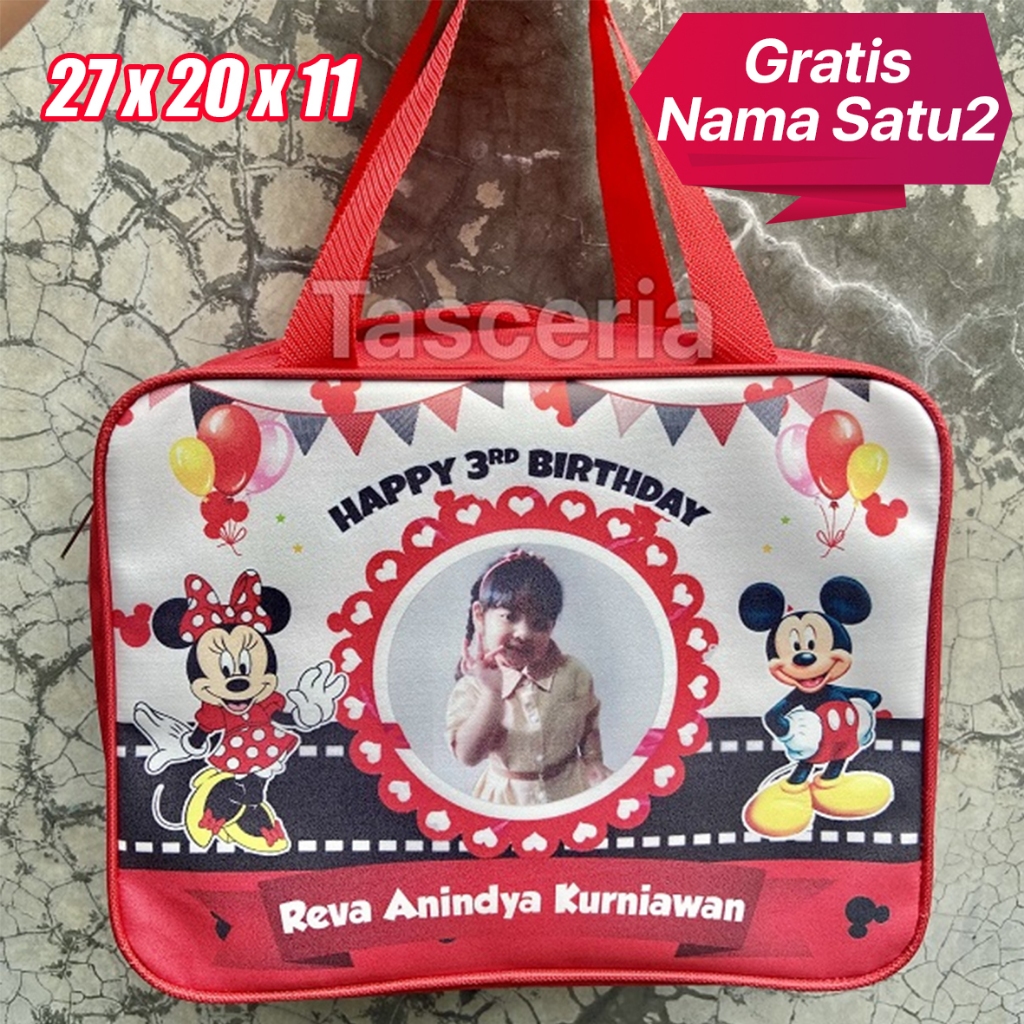 

Tas Ultah Anak Polyster Gambar Mickey Super Awet