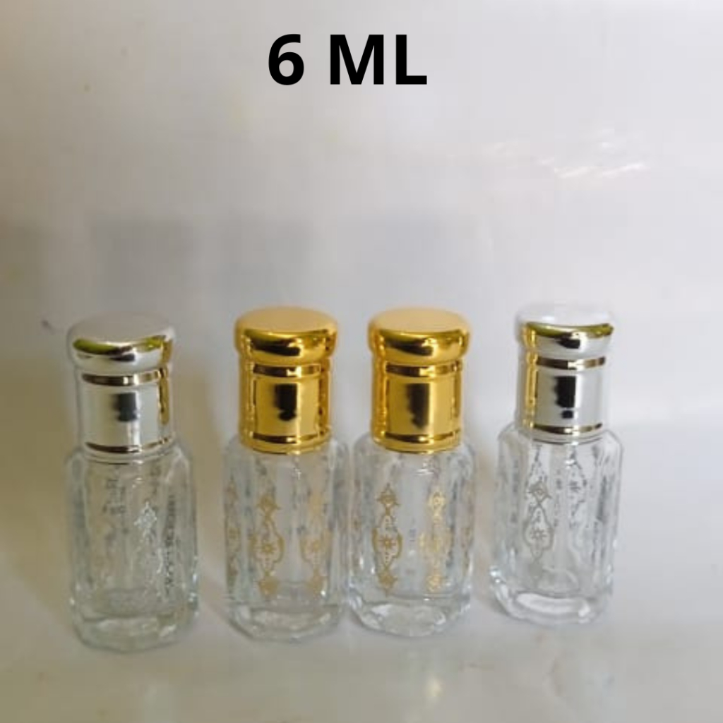 Botol Tola Batik isi 24 Botol 6ml Botol tola ukir batik gold silver