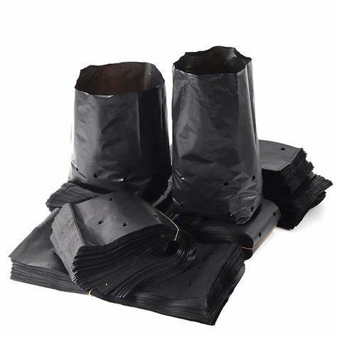 Polybag Per-Ball isi 25 Kg/Pot Polybag/kantong Tanaman (Hitam)Kantong Tanaman - Plastik Pertanian