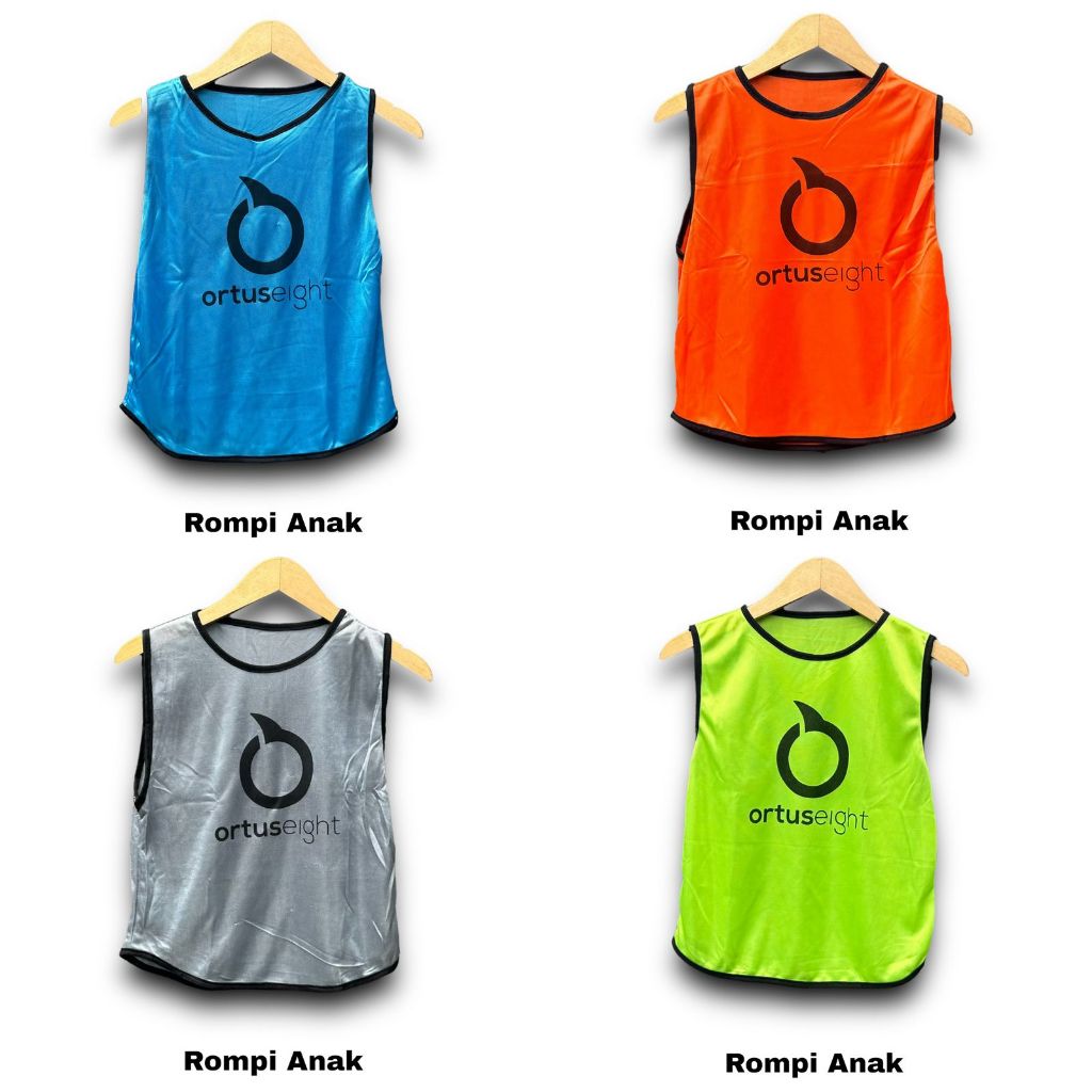 Rompi Bola Futsal Anak Anak Cowo Cewe Rompi Futsal Kids Rompi Bola Junior Rompi Tim Bola Anak Rompi 