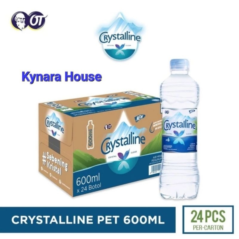 

Crystalin Air Mineral Botol 600ml (Karton)