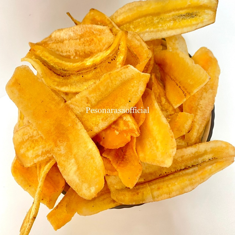 

KERIPIK PISANG KEPOK 100g-1KG / KERIPIK PISANG ASIN / KERIPIK PISANG RENYAH by Pesonarasa