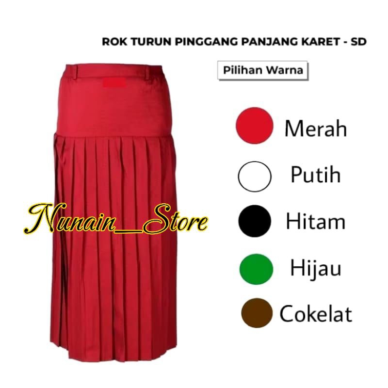 ROK SD TURUN PINGGANG ROK SEKOLAH SD