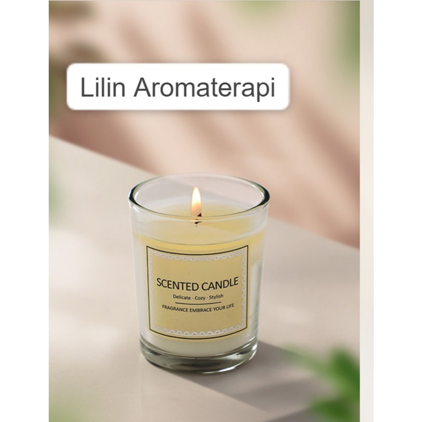 Lilin Aromaterapi Pengharum Ruangan Tanpa Asap / Pengharum Ruangan Lilin