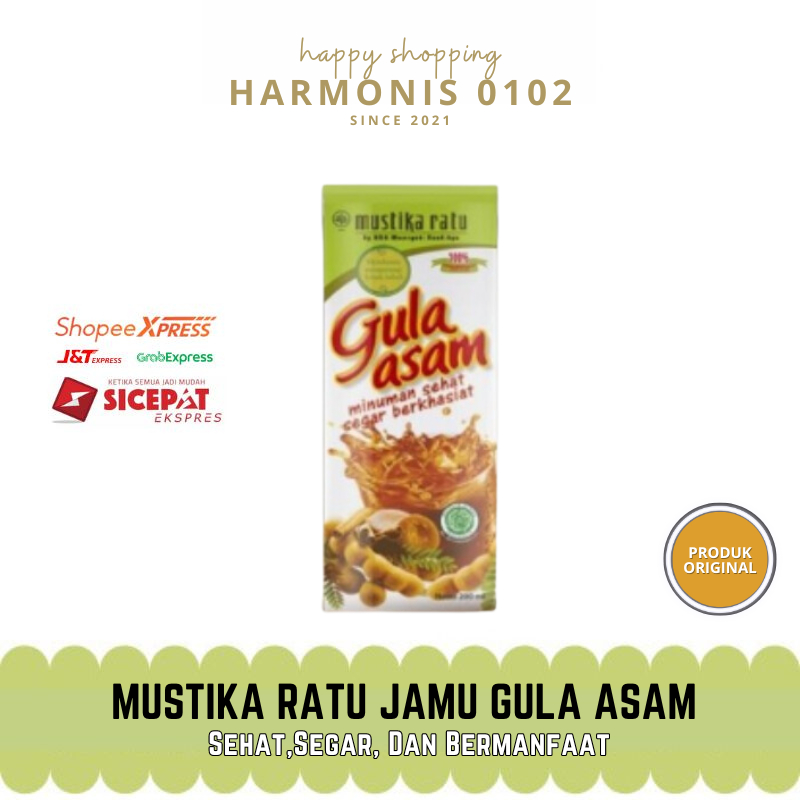 

Mustika Ratu Jamu Gula Asem 200 ML