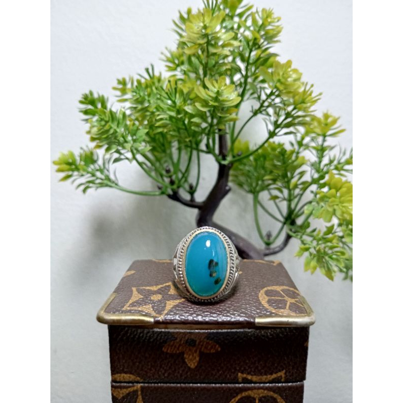 Cincin Batu Bacan Doko Kristal 100%ORIGINAL