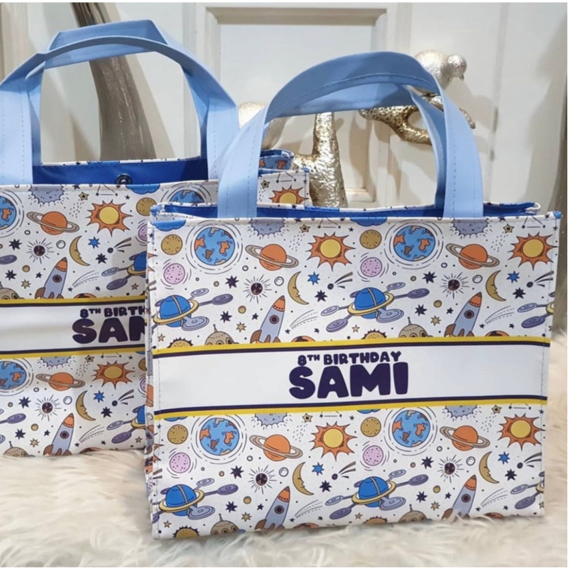 PROMO SEAN BAG / TAS ULTAH / SOUVENIR PROMOSI / POUCH SKINCARE / AQIQAH / TASYAKURAN / MANYUE