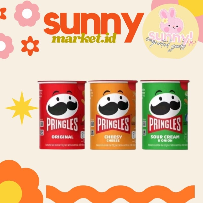 

SUNNYMARKET - KERIPIK KRIPIK CHIPS POTATO CHIPS PRINGLES CHIKI MINI 42 GR