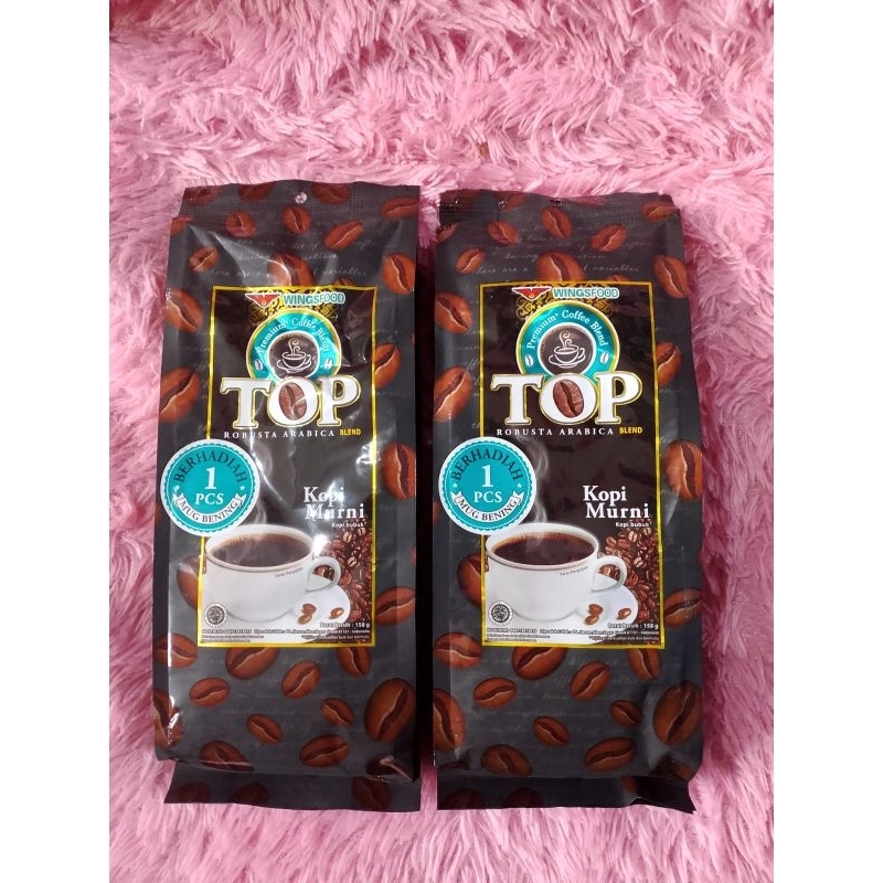 

Top Robusta Arabica 158g / kopi top hitam / kopi hitam / kopi bubuk hitam / top kopi hitam